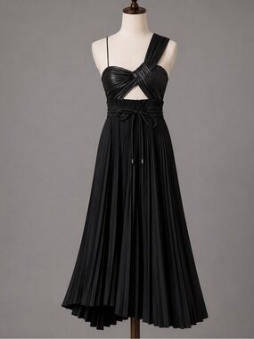alc delfina dress black A.L.C. Delfina Dress in Black